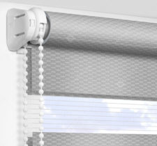 Рулонные шторы День-Ночь - Реджина серый 48