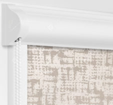 Рулонные кассетные шторы УНИ - Атико блэкаут бежевый