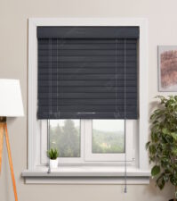 Бамбуковые жалюзи 50 мм, цвет антрацит 50K-310