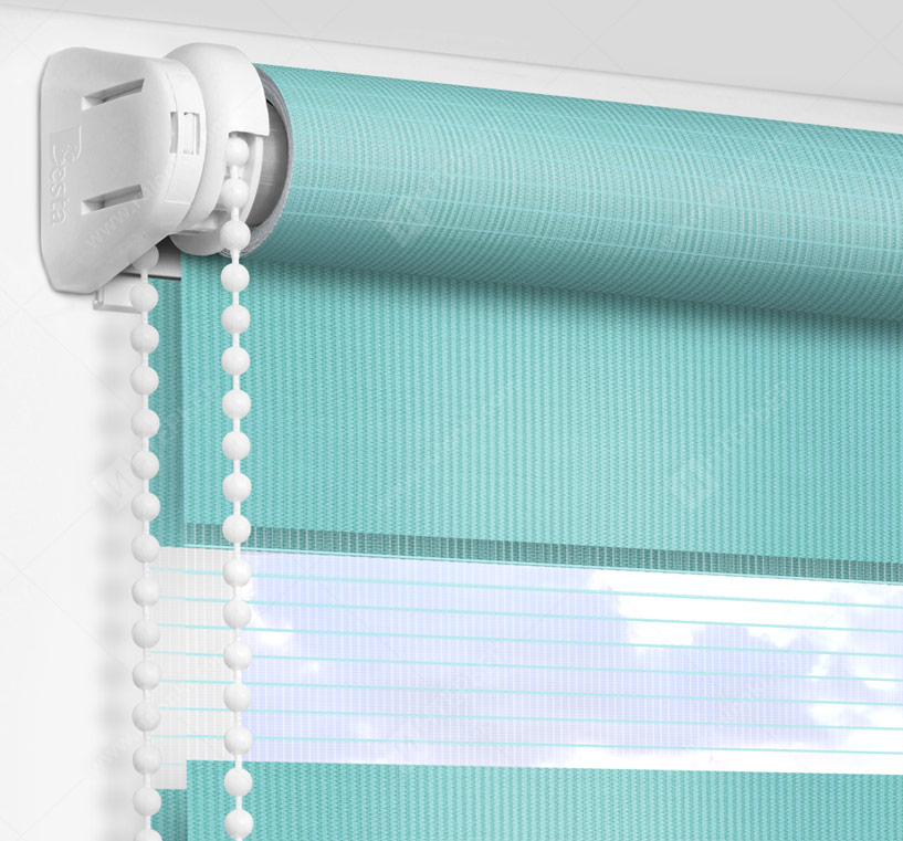 Миникассетные рулонные шторы Зебра